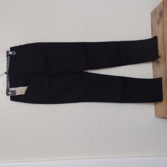 Talbots Black Heritage Straight Leg Slim Ankle Jeans Size 4L NWT Inseam 32" - Picture 8 of 13
